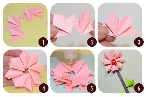 Crafts For Kids Step By Step
 easy paper handicrafts making step by step Google Search