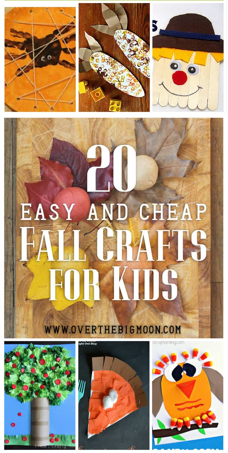 Crafts For Young Toddlers
 20 Easy and Cheap Fall Kids Crafts