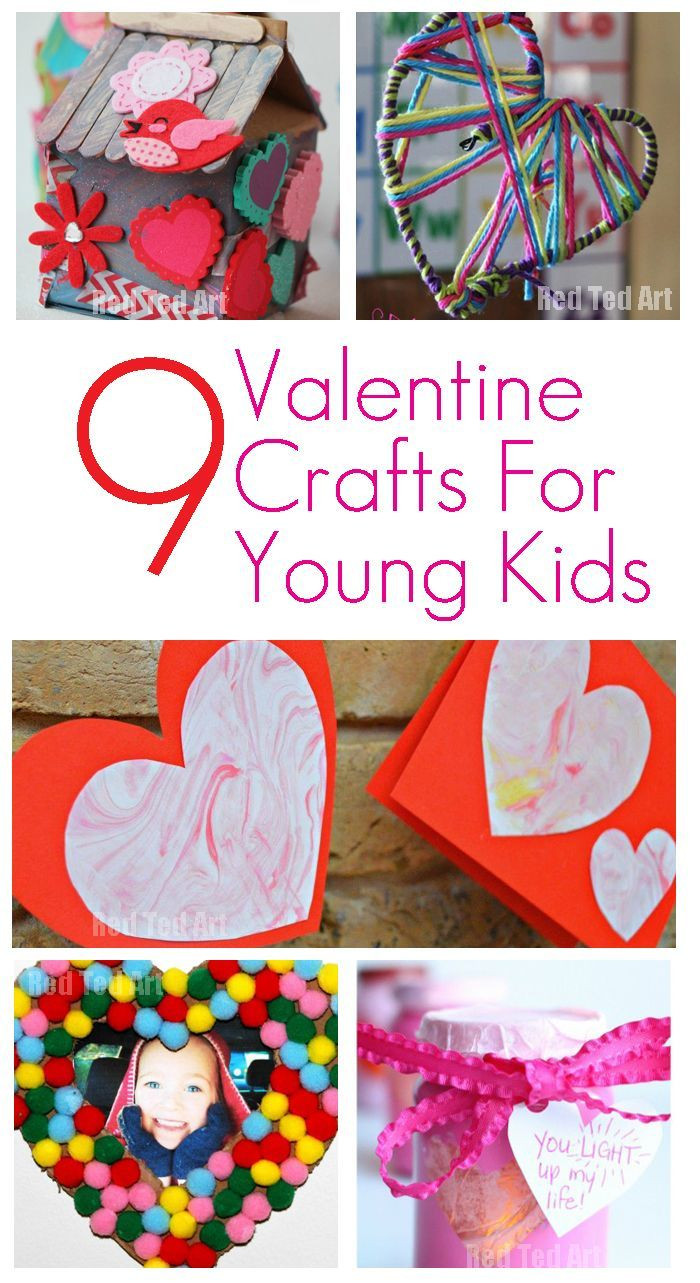 Crafts For Young Toddlers
 9 Valentine Crafts for Young Children