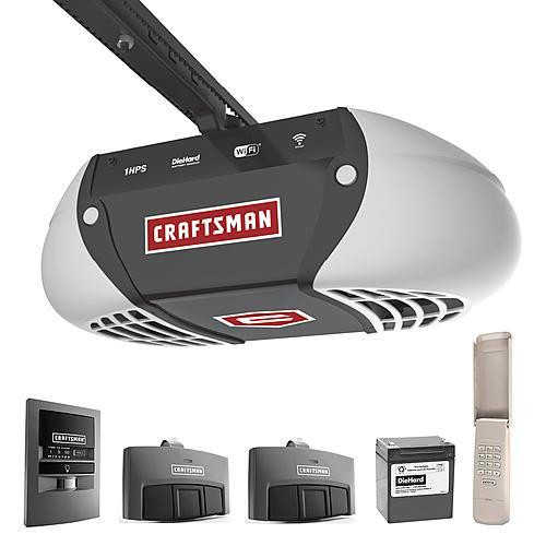 Craftsman Replacement Garage Door Opener
 CRAFTSMAN 1 Horsepower DieHard Battery Backup