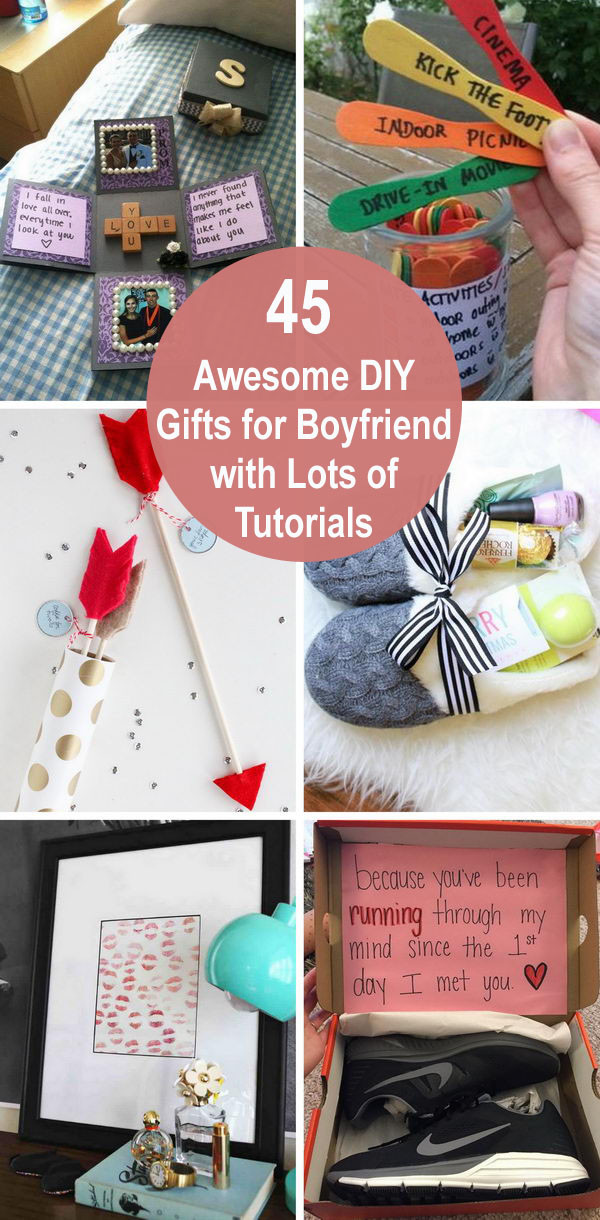 Crafty Gift Ideas For Boyfriend
 45 Awesome DIY Gifts For Boyfriend With Lots Tutorials 2019