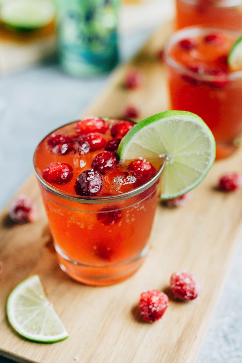 Cranberry Juice Cocktail
 Sparkling Vodka Cranberry with Lime