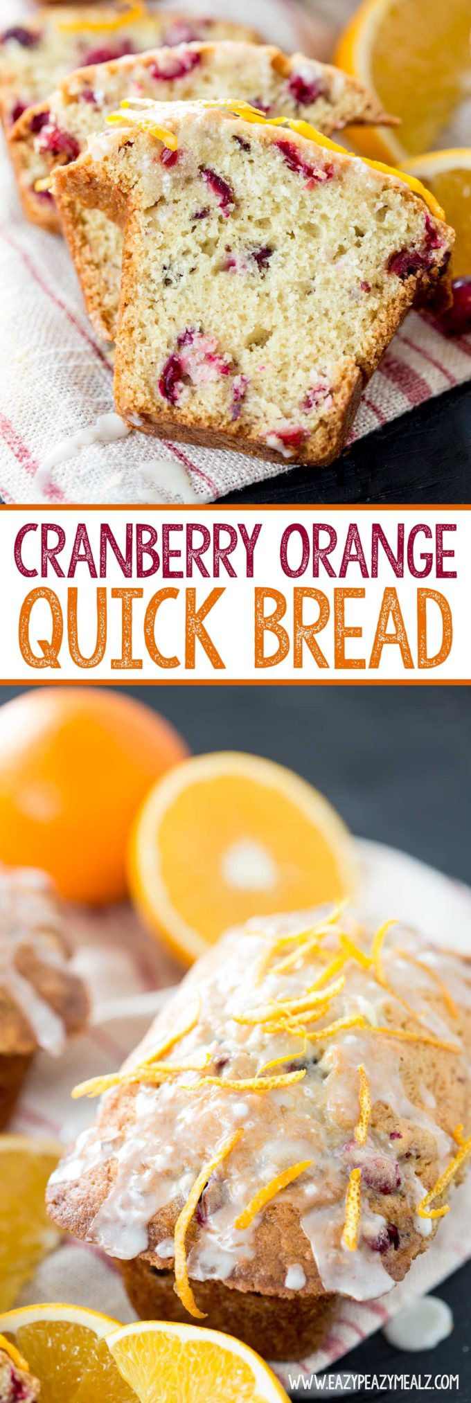 Cranberry Orange Quick Bread
 Cranberry Orange Quick Bread Easy Peasy Meals