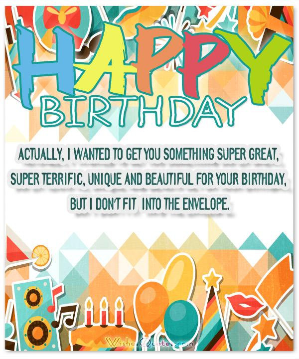 Crazy Birthday Wishes
 The Funniest and most Hilarious Birthday Messages and Cards
