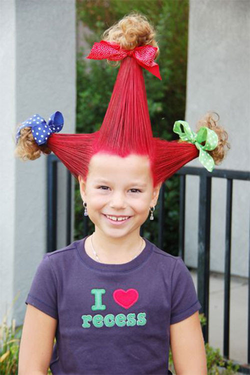 Crazy Hairstyles For Kids
 20 Crazy & Scary Halloween Hairstyle Ideas & Looks For