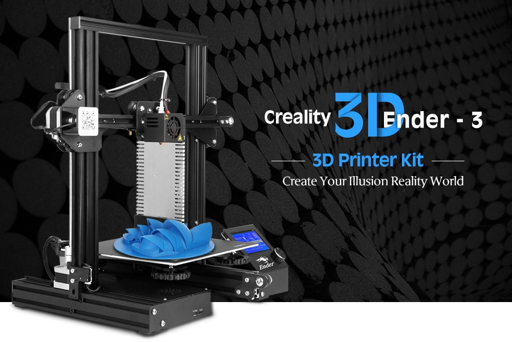 Creality3D Ender - 3 DIY 3D Printer Kit
 Creality3D Ender 3 DIY 3D Printer Kit fer World