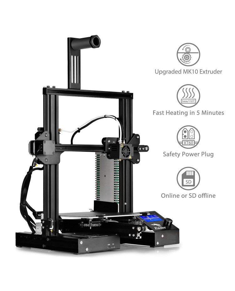 Creality3D Ender - 3 DIY 3D Printer Kit
 Creality3D Ender 3 3D Printer DIY KITS EpikElectronics