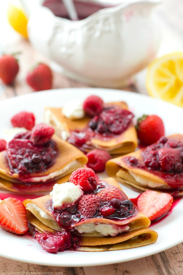 Cream Cheese Crepes
 27 Power Breakfasts to Push You Through the Day
