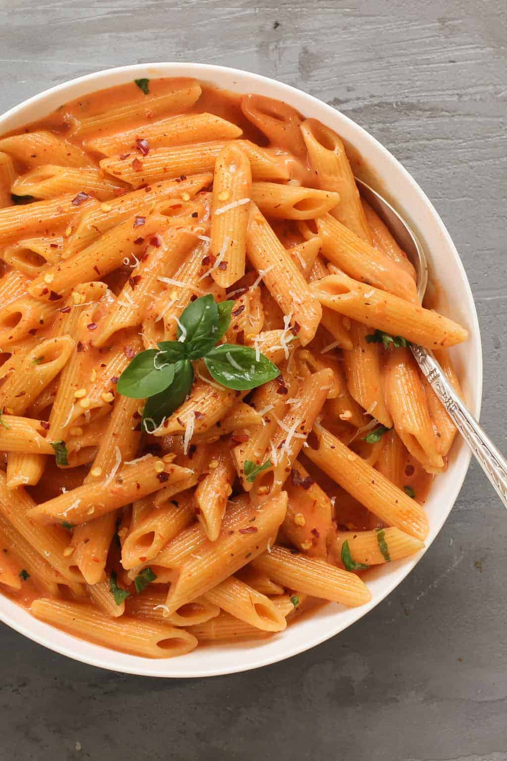 Creamy Pasta Sauces
 EASY Pasta with Tomato Cream Sauce Ministry of Curry