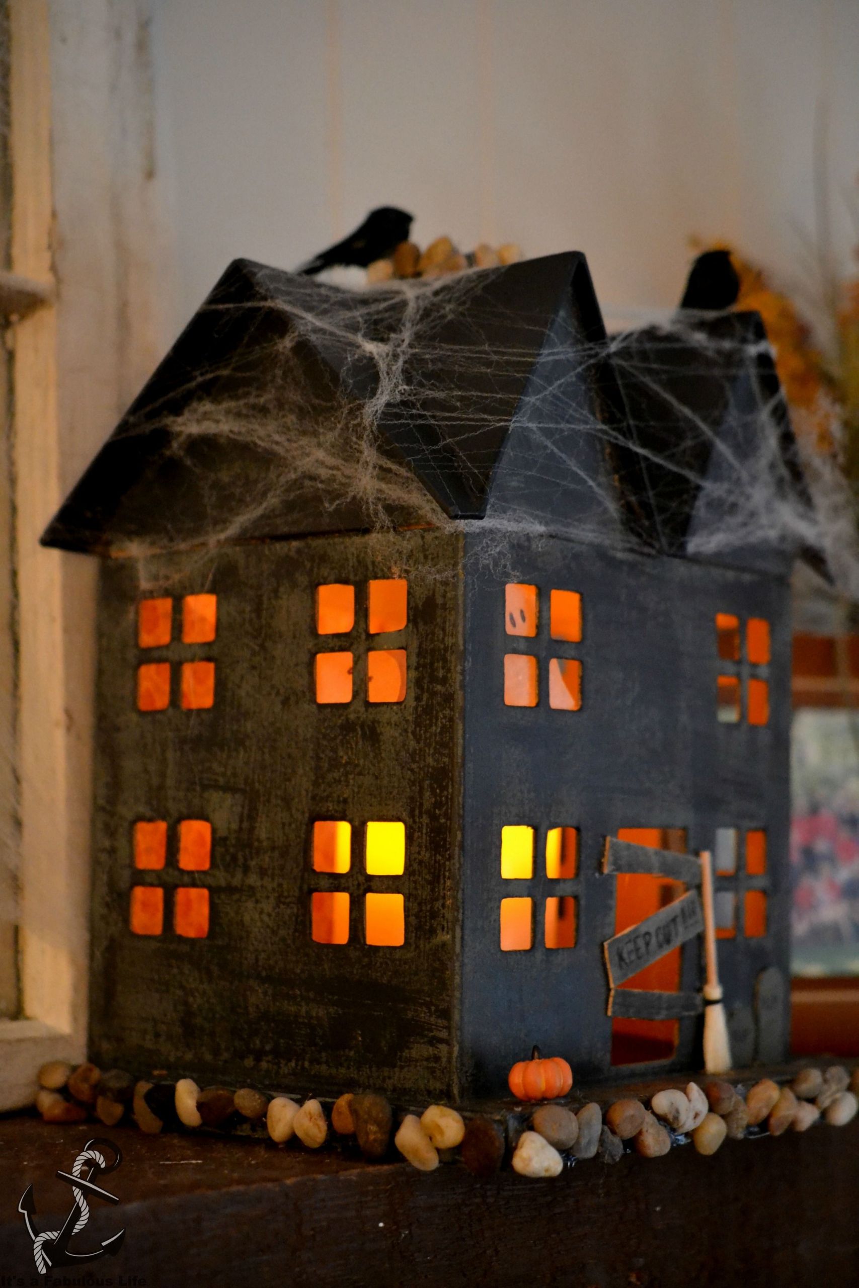 Creating Inexpensive DIY Haunted House Decorations
 DIY Light Up Haunted House Easy & Fun Halloween Craft