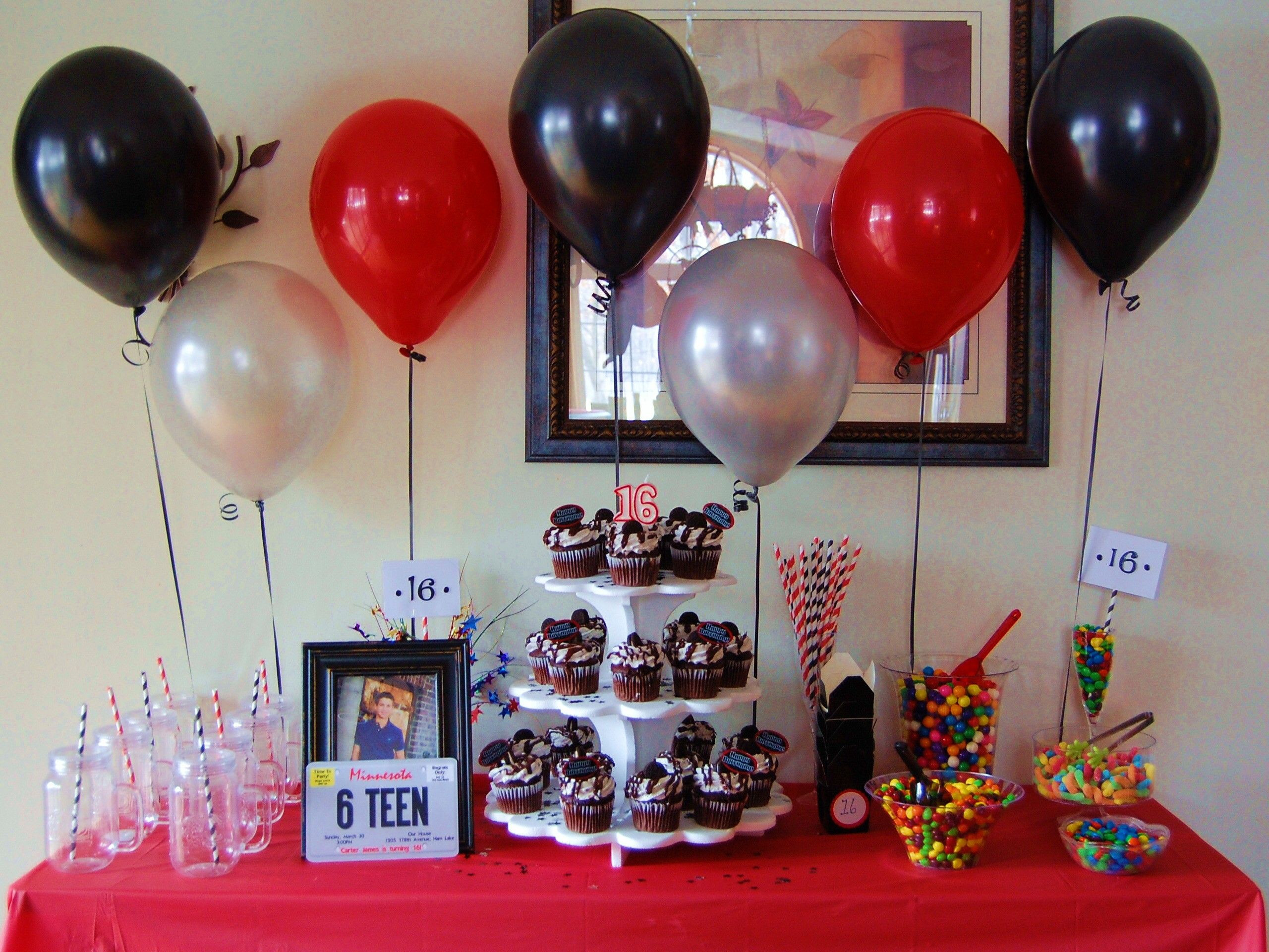 Creative 16Th Birthday Gift Ideas For Boys
 SIXTEENTH BIRTHDAY for a GUY Sweet sixteen party ideas