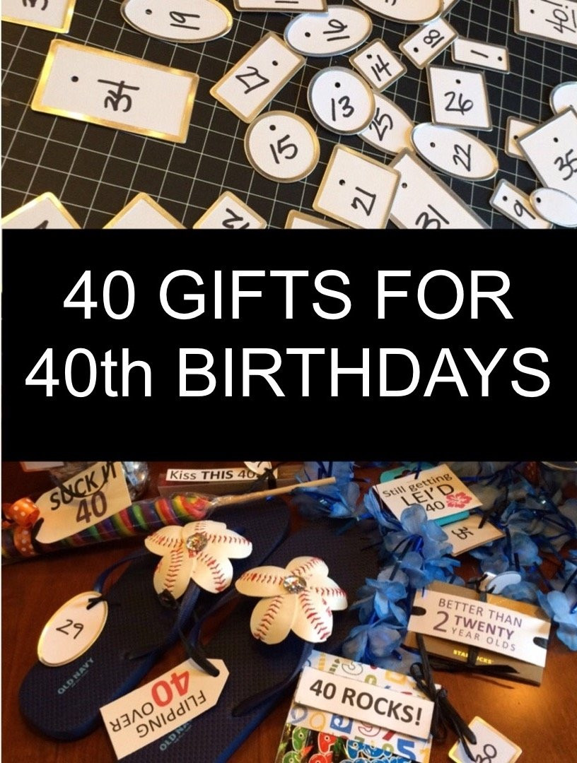 Creative 40Th Birthday Party Ideas
 10 Stylish 40Th Birthday Gift Ideas For Husband 2020