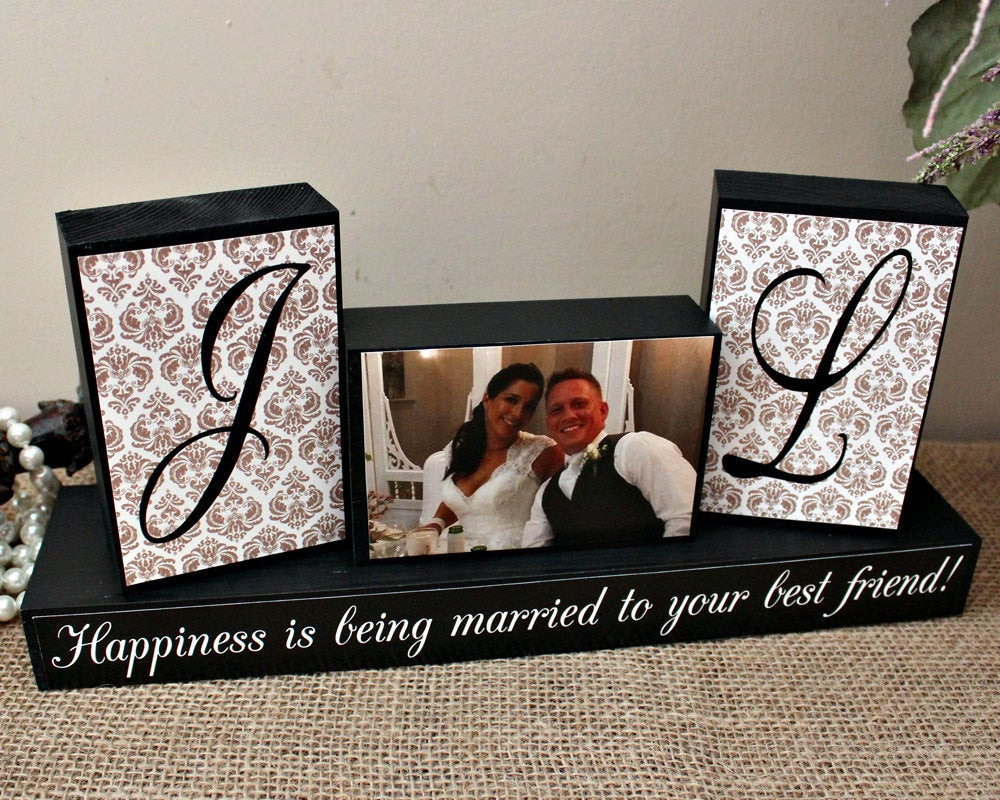 Creative Gift Ideas For Couples
 Personalized Unique Wedding Gift for Couples by TimelessNotion