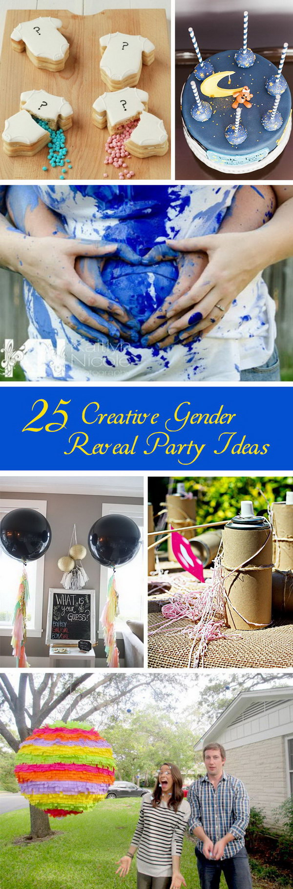 Creative Ideas For Gender Reveal Party
 25 Creative Gender Reveal Party Ideas Hative