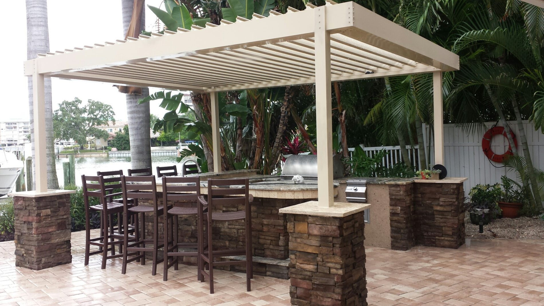 Creative Outdoor Kitchens
 Creative Outdoor Kitchens of Florida Pergola Creative