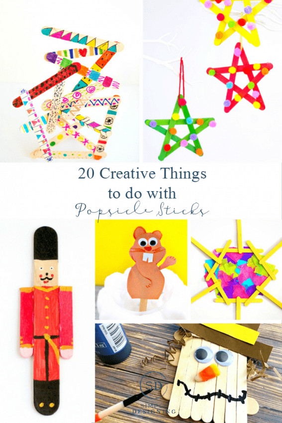 Creative Things To Do With Kids
 20 Creative Things to do with Popsicle Sticks