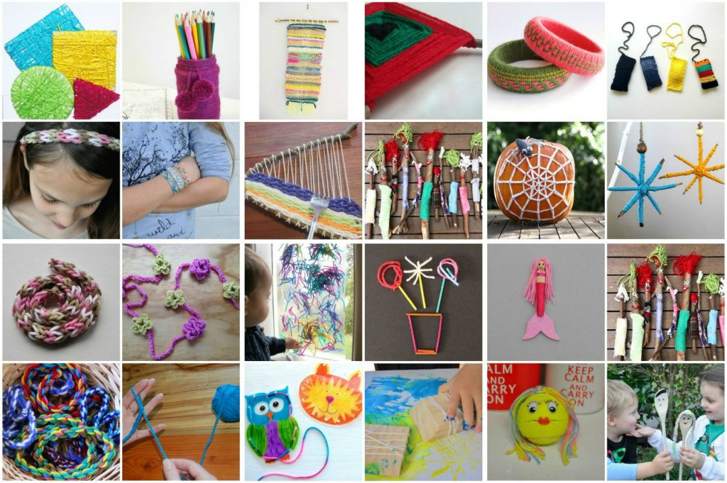 Creative Things To Do With Kids
 Lots of Lovely Things for Kids to Make with Wool – Be A