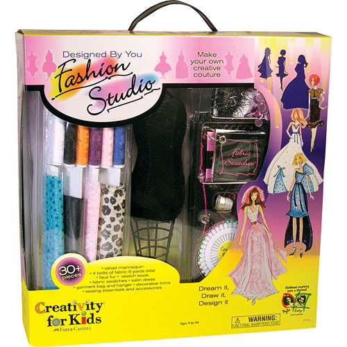 Creativity For Kids Fashion
 NEW Faber Castell Creativity For Kids FASHION STUDIO Kit