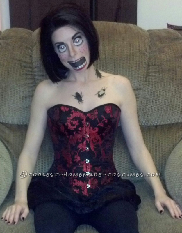 Creepy Doll Costume DIY
 Creepy Doll Makeup Awesome Homemade Costume That Costs