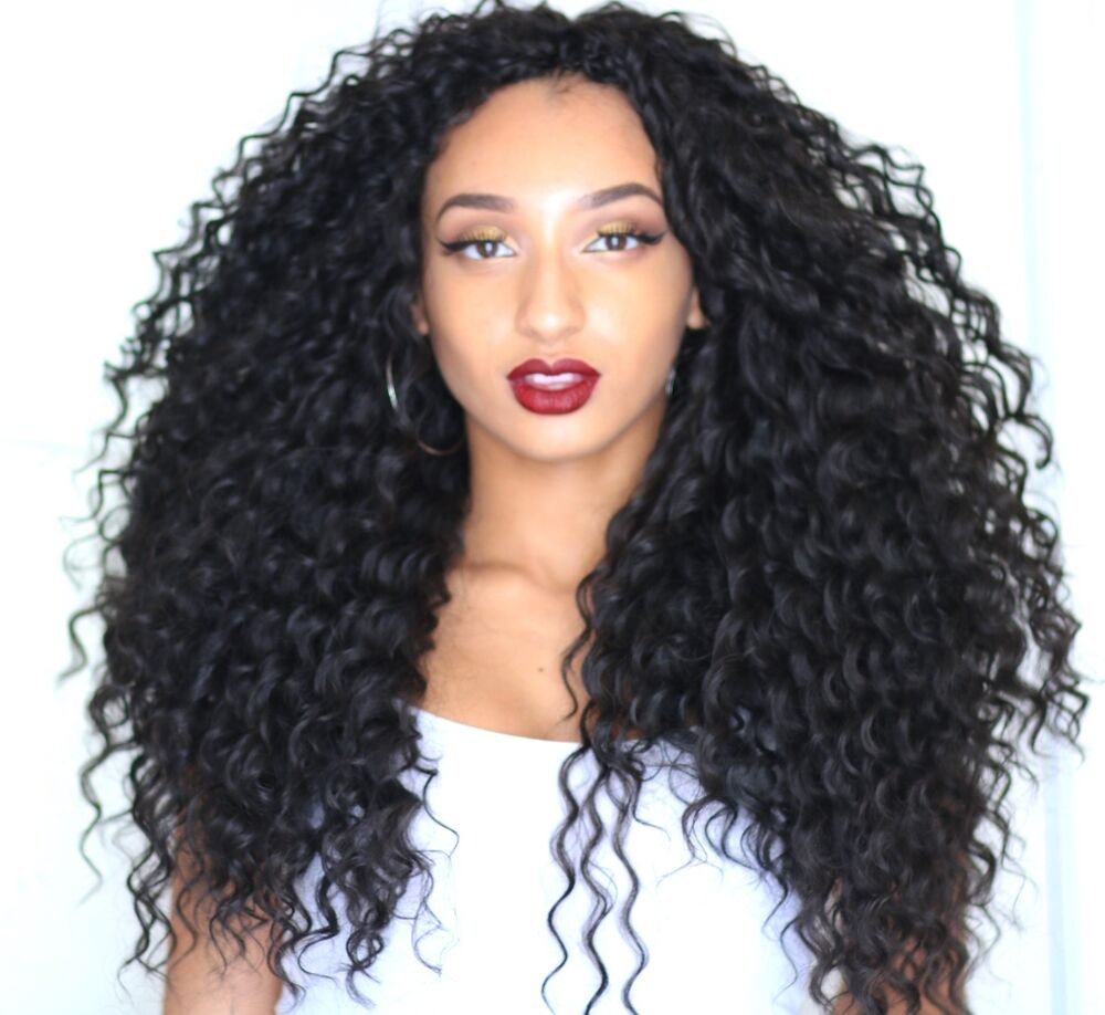Crochet Curly Hairstyles
 River Curls Curly long lasting fibre hair for crochet