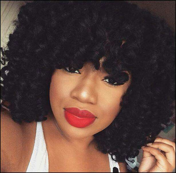 Crochet Hairstyles With Bangs
 283 best images about natural hair styles that I love on