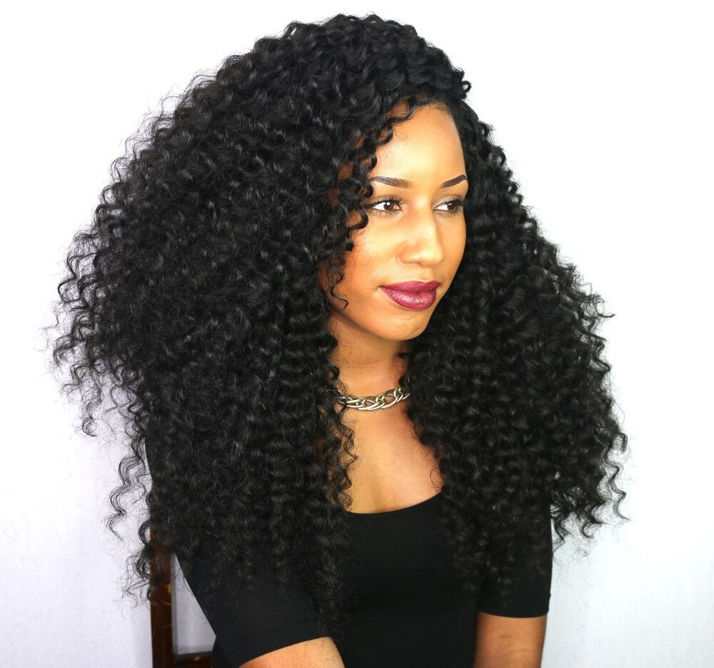Crochet Long Hairstyles
 Nubian curls Curly long lasting hair for crochet braids