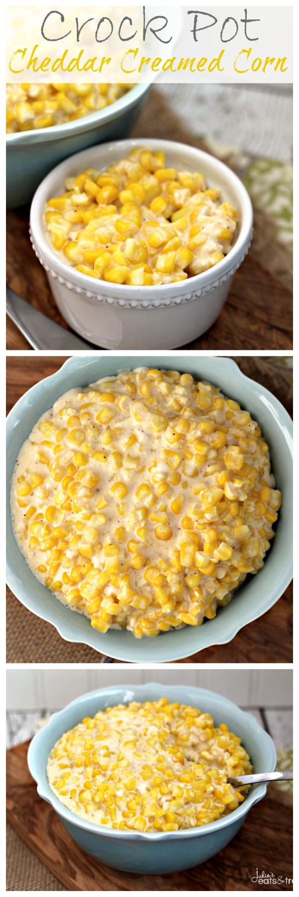 Crock Pot Side Dishes
 Crock Pot Cheddar Creamed Corn The perfect easy side