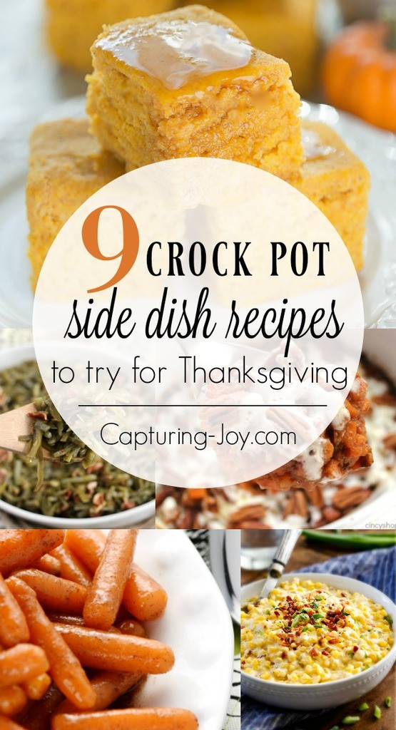 Crock Pot Side Dishes
 Thanksgiving Crockpot Recipes Easy Side Dishes