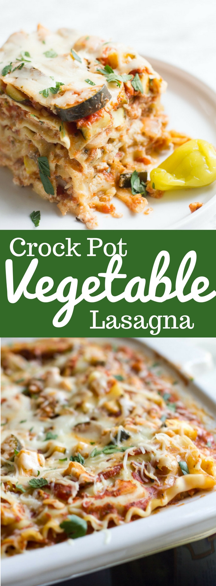 Crock Pot Vegetable Lasagna
 Brighten Every Bite with Mezzetta Crock Pot Ve able