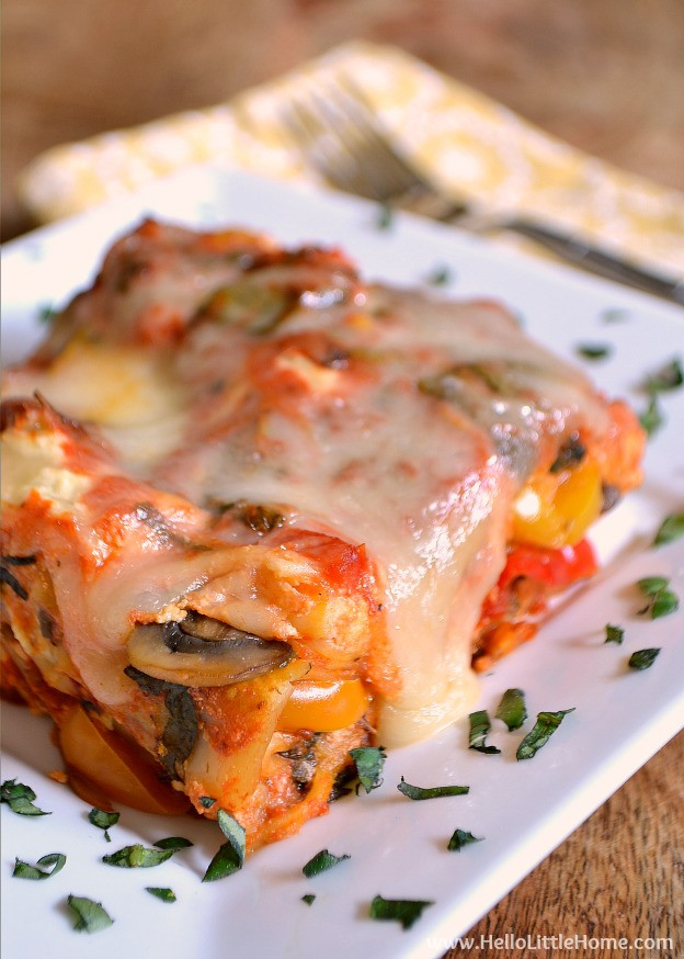 Crock Pot Vegetable Lasagna
 Easy Ve able Crock Pot Lasagna