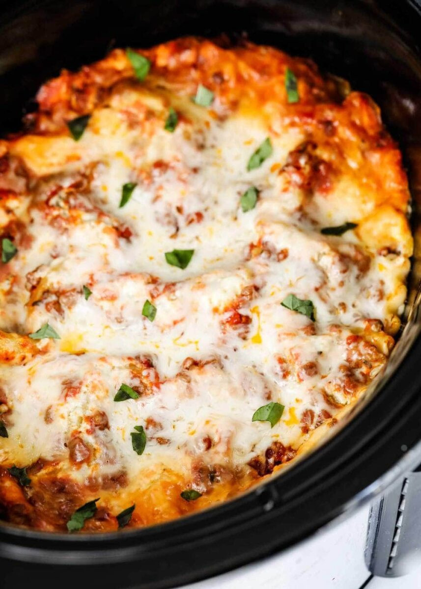 Crock Pot Vegetable Lasagna
 EASY Crockpot Lasagna 10 mins prep I Heart Naptime