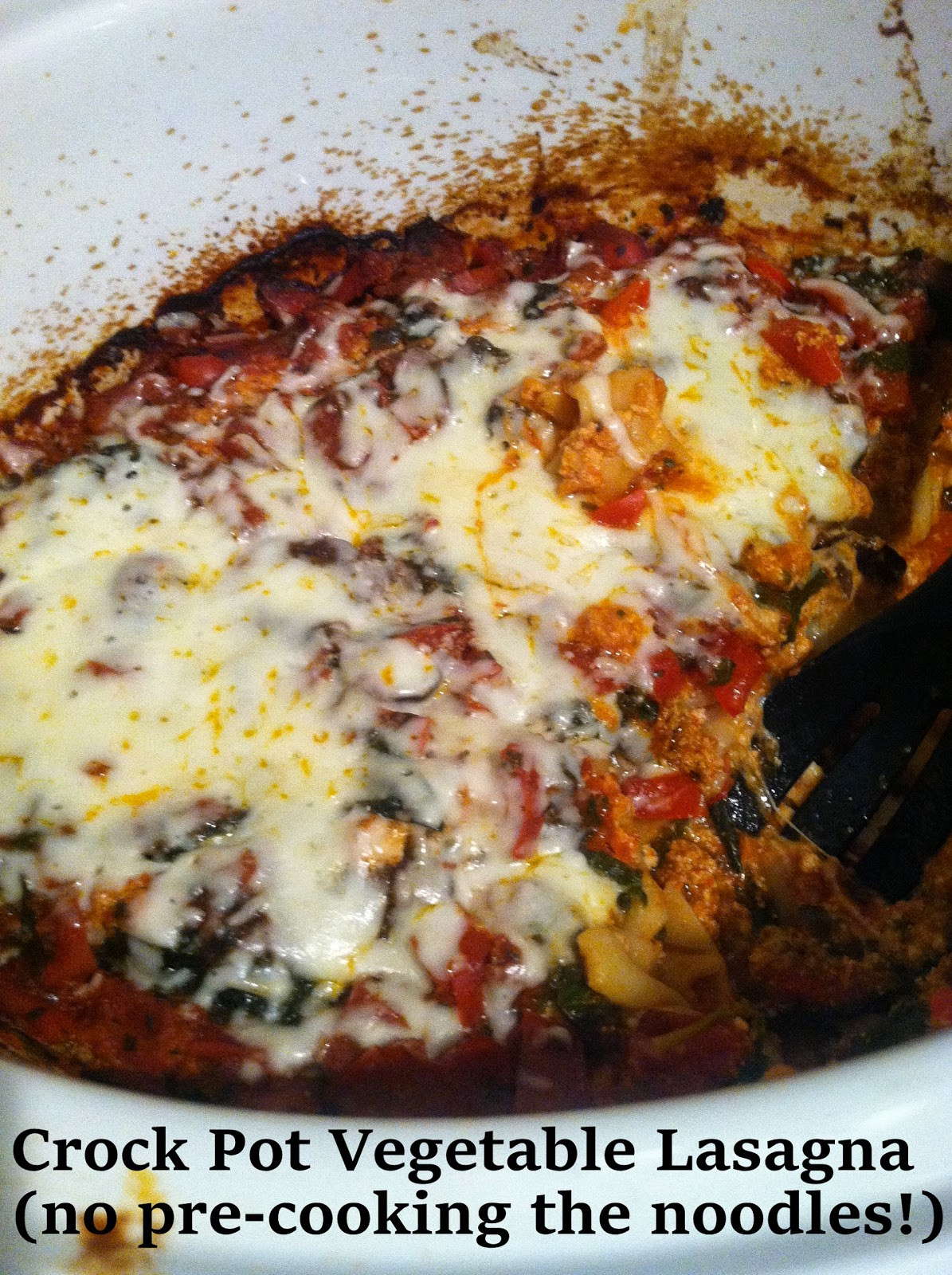 Crock Pot Vegetable Lasagna
 Crock Pot Ve able Lasagna LaForce Be With You