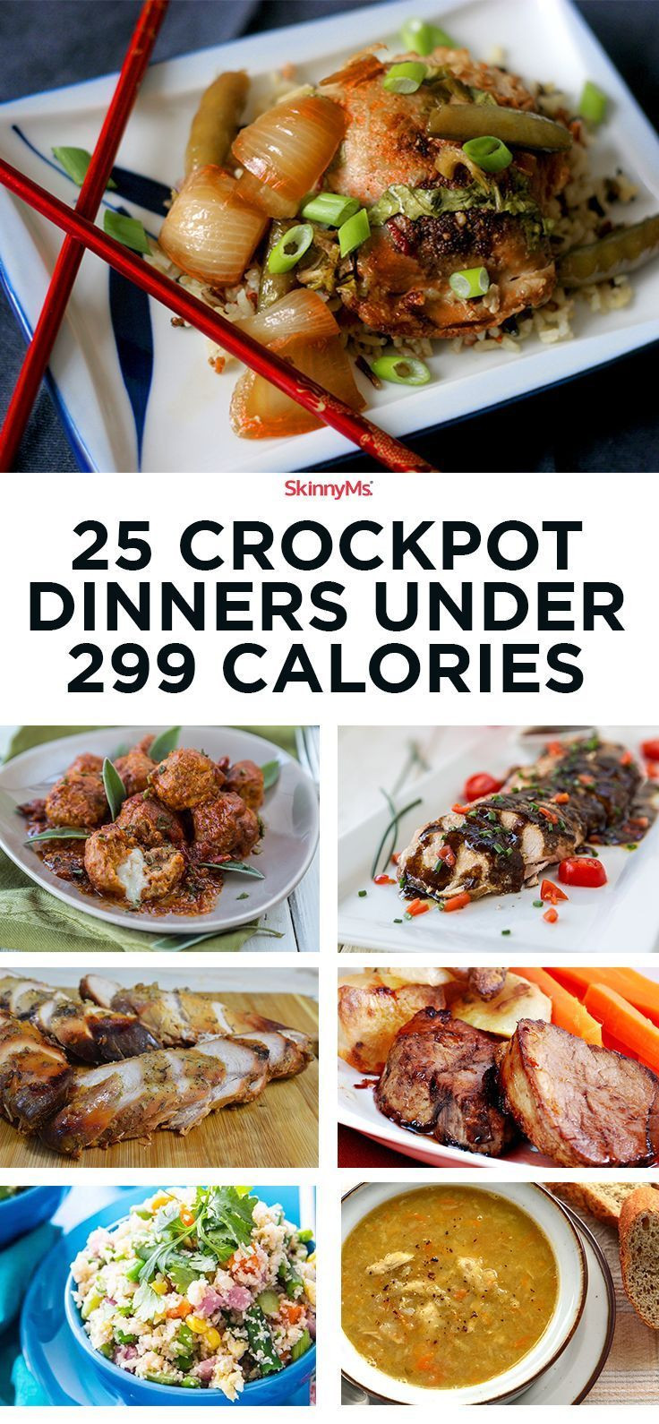Crockpot Low Calorie Recipes
 25 Crock Pot Dinners Under 299 Calories