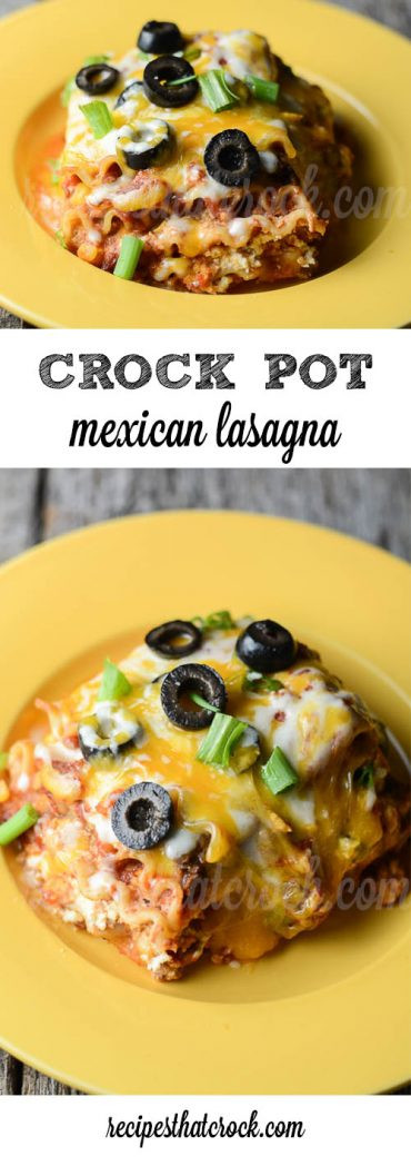 Crockpot Mexican Lasagna
 Mexican Lasagna Recipe Recipes That Crock