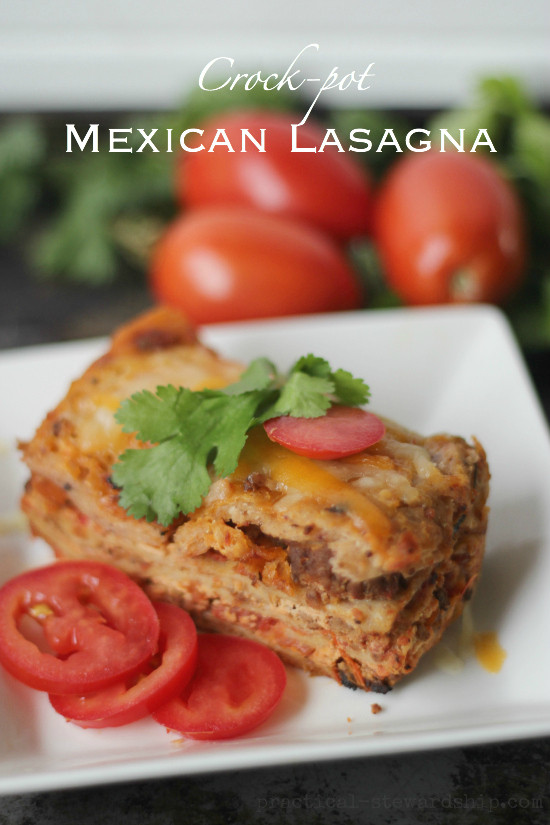 Crockpot Mexican Lasagna
 Crock Pot or Not Mexican Lasagna Practical Stewardship