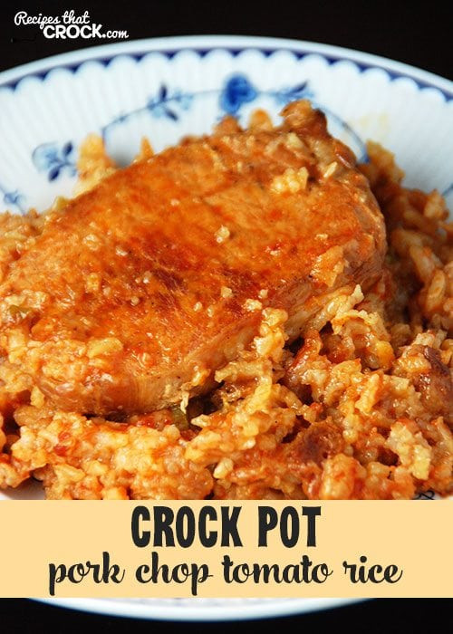 Crockpot Pork Chops And Rice
 Easy Pork Chop Tomato Rice Recipes That Crock