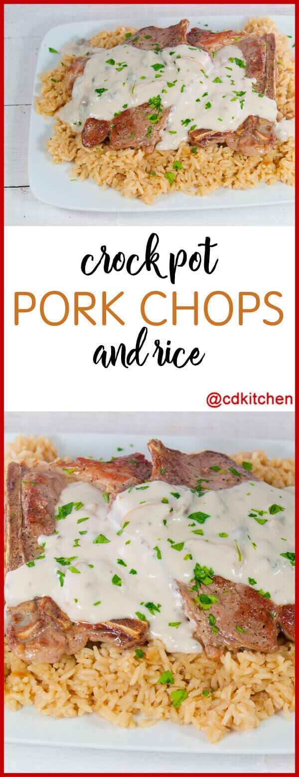 Crockpot Pork Chops And Rice
 Crock Pot Pork Chops And Rice Recipe