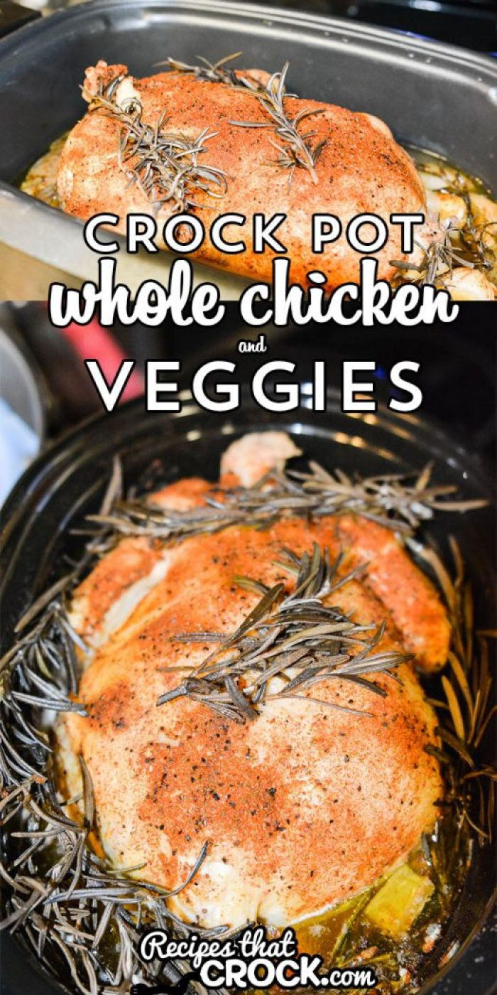 Crockpot Whole Chicken Recipe
 How To Cook Whole Chicken in the Crock Pot Recipes That