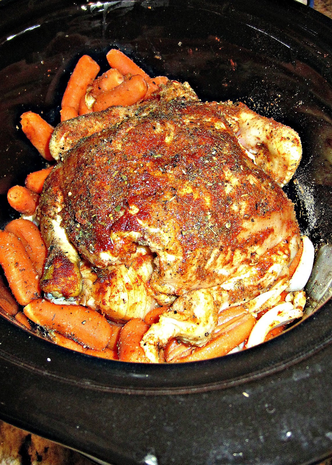 Crockpot Whole Chicken Recipe
 Crock Pot Whole Chicken