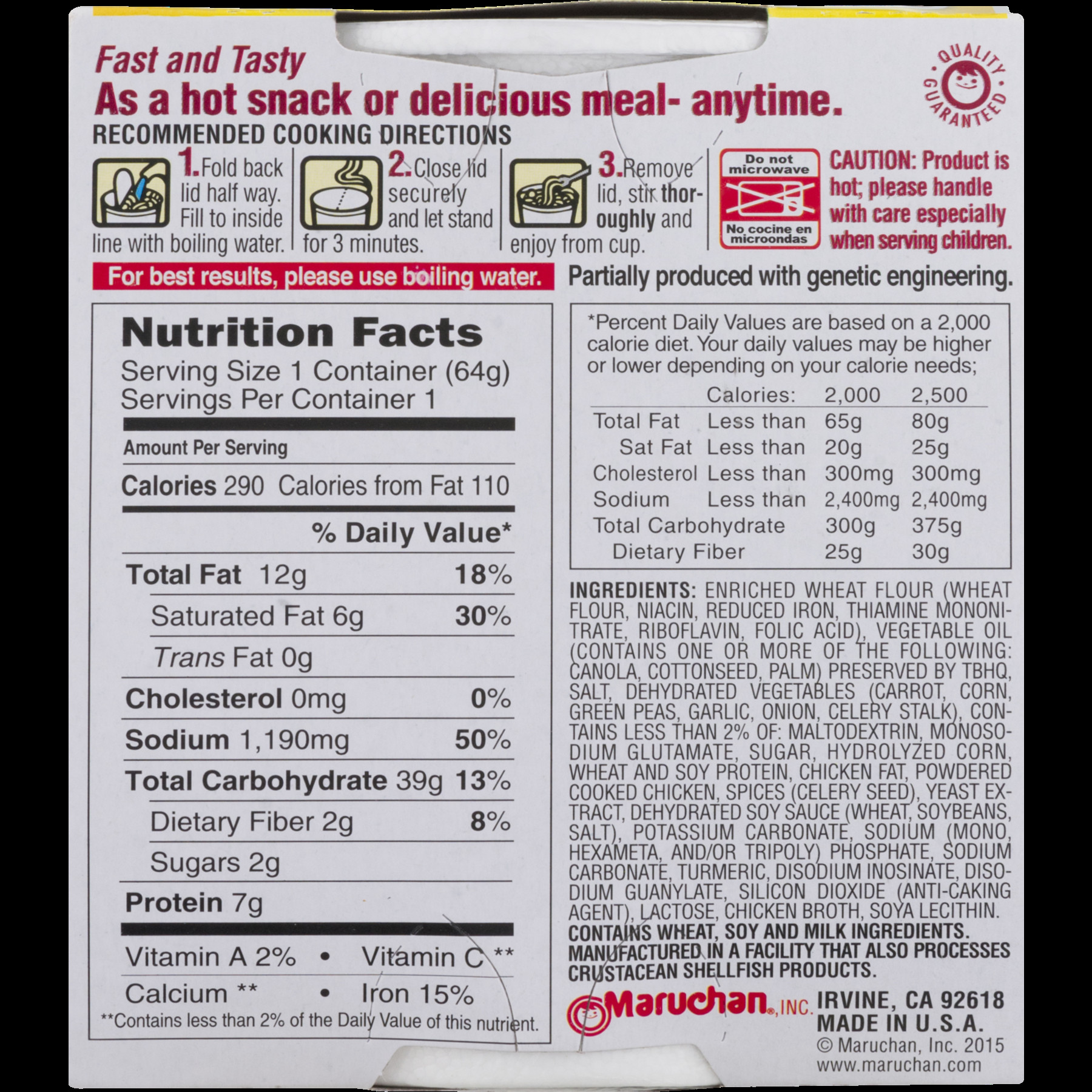 Cup Of Noodles Nutrition Facts
 35 Maruchan Ramen Nutrition Label Labels Database 2020