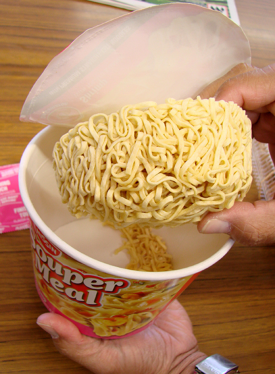 Cup Ramen Noodles
 Cup Noodles Gets "Souper Sized" – Tasty Island