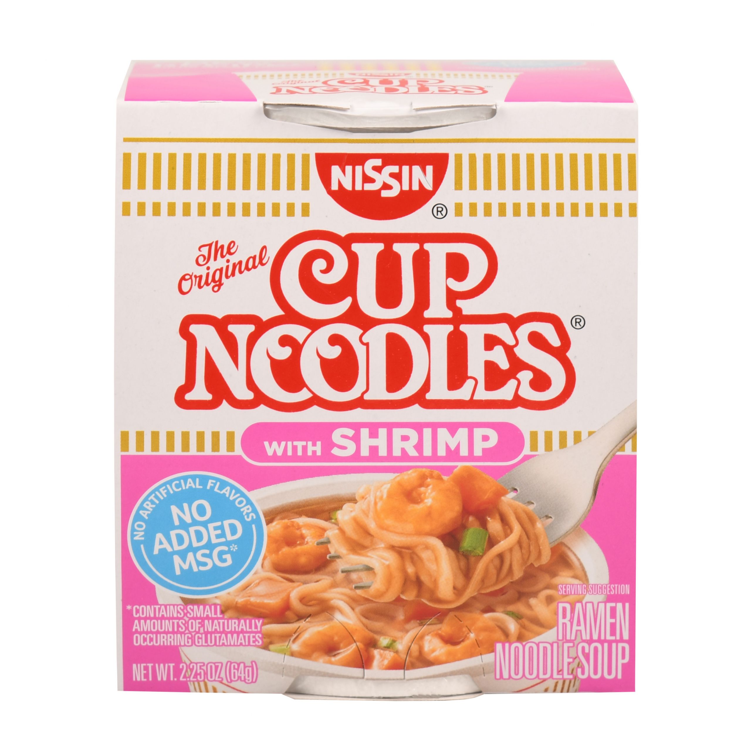 Cup Ramen Noodles
 Nissin Cup Noodles with Shrimp Ramen Noodle Soup 2 25 oz