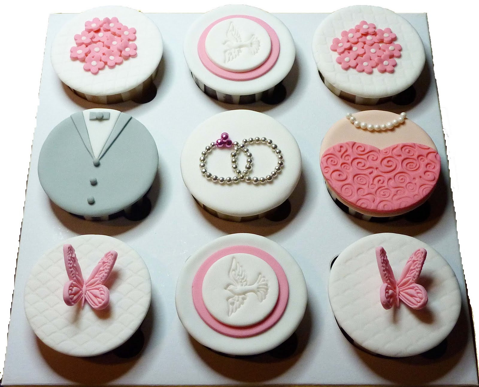 Cupcake Ideas For Engagement Party
 Little Miss Cupcakes Engagement Cupcakes