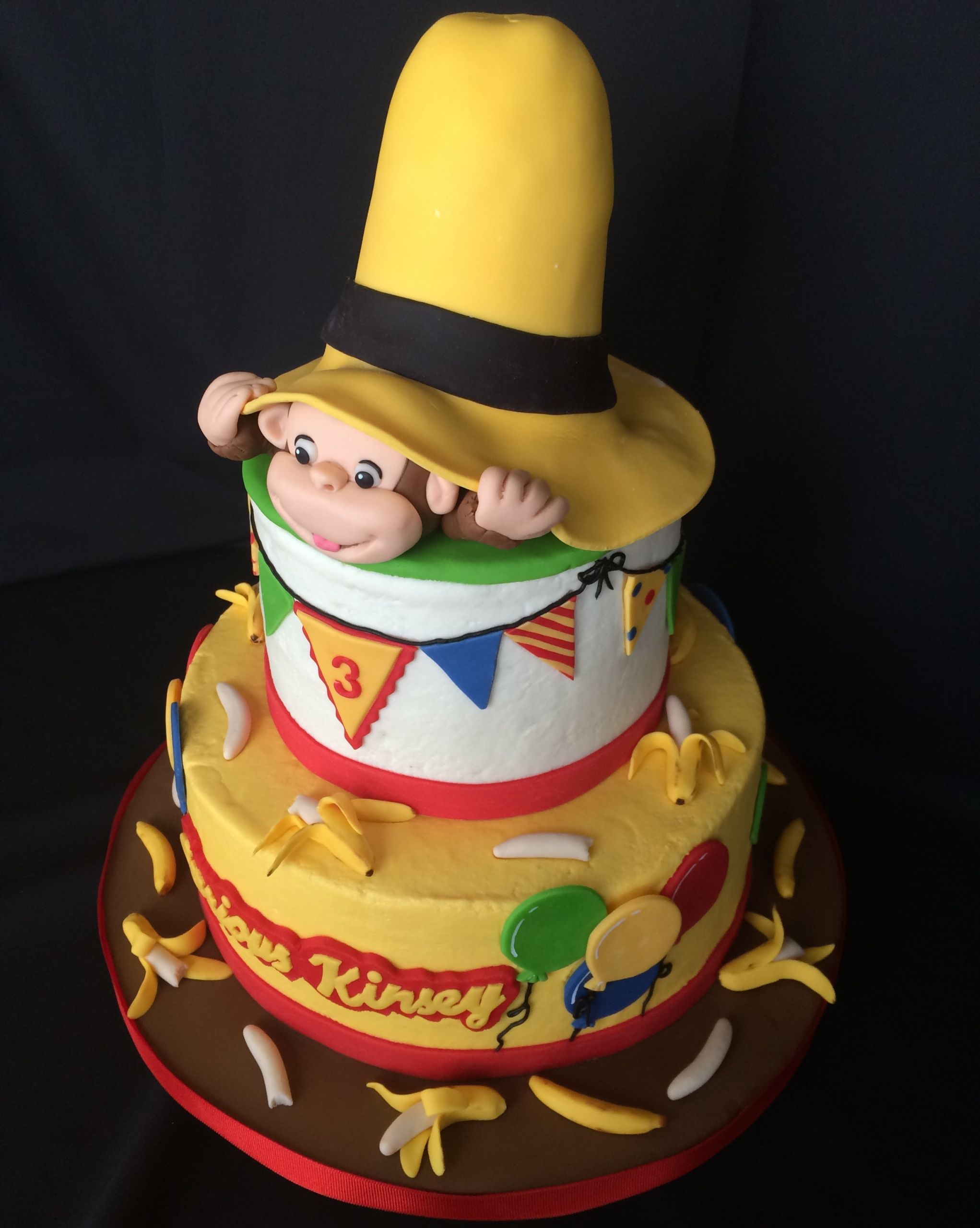 Curious George Birthday Cakes
 Curious George CakeCentral