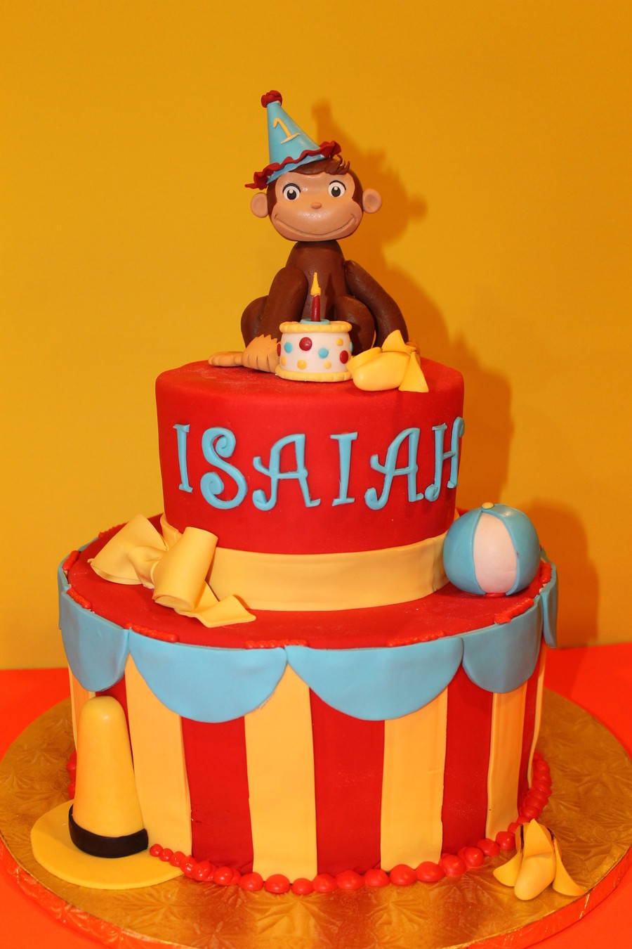 Curious George Birthday Cakes
 Curious George Cake CakeCentral