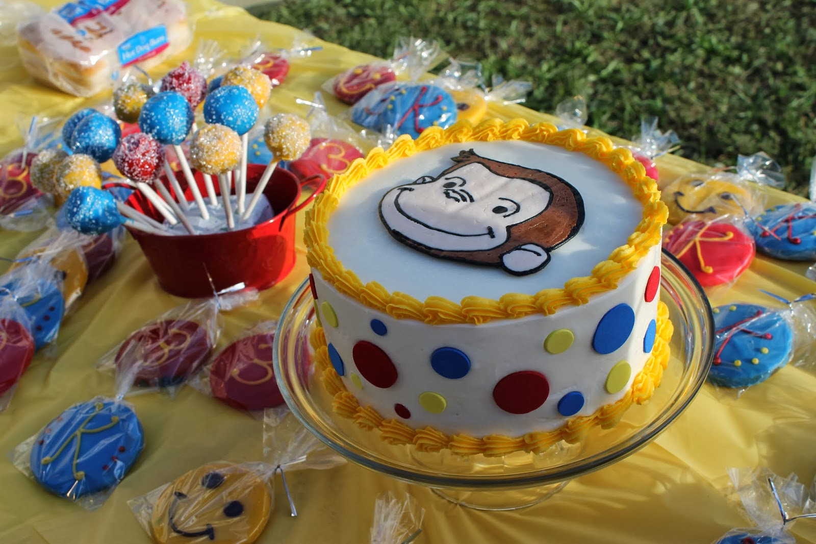 Curious George Birthday Cakes
 The Simple Cake Another Curious George Birthday Cake