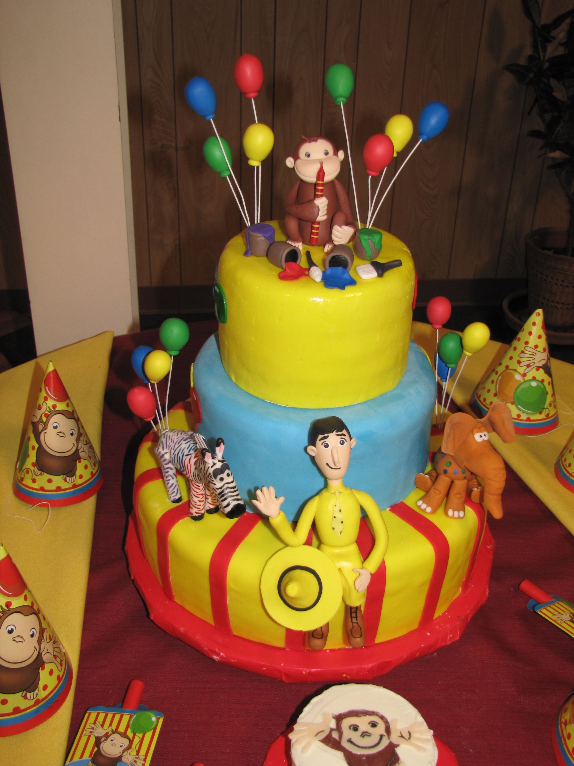 Curious George Birthday Cakes
 Curious George Cakes – Decoration Ideas