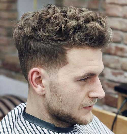 Curly Hair Men Haircuts
 Different Hairstyle Ideas for Men with Curly Hair