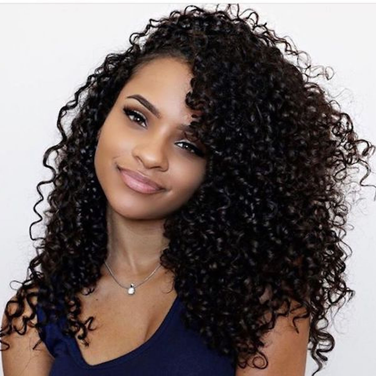 Curly Hairstyles Black Girl
 Black Women Medium Lenght Curly Hairstyles 2018 2019