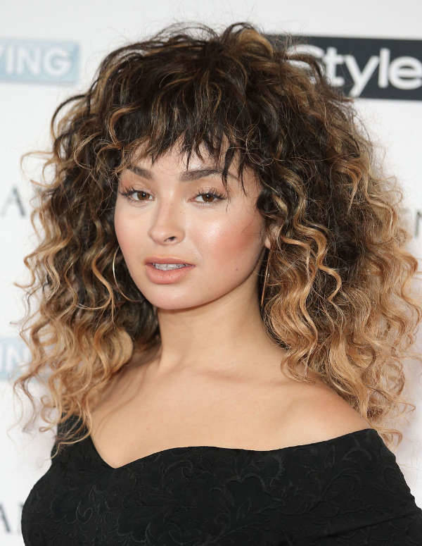 Curly Hairstyles With Bangs
 10 Hairstyle Designs with Bangs Ideas